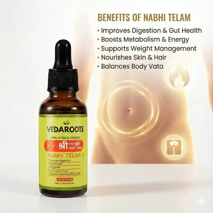 🌿 Nabhi Oil 100% Natural | 30ml x2 | Limited Stock 🔥